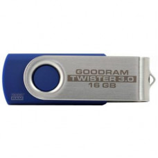 USB флеш накопичувач Goodram 16GB Twister Blue USB 2.0 (UTS2-0160B0R11)