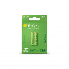 Акумулятор Gp AAA 100AAAHCE-EB2 ReCyko R03 950mAh * 2 (100AAAHCE / 4891199186554)