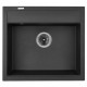 Мийка кухонна GRANADO LERIDA black shine (gr0401)
