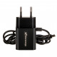 Зарядний пристрій Grand-X 5V 3,1A 2USB + micro USB Black с защитой от перегрузки (CH-65B)
