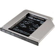 Фрейм-перехідник Grand-X HDD 2.5'' to notebook 9.5 mm ODD SATA/mSATA (HDC-24)