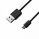 Дата кабель USB 2.0 AM to Micro 5P 1.0m Grand-X (PM01CB)