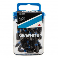 Набір біт Graphite ударних PZ1 x 25 мм, 20 шт. (56H533)