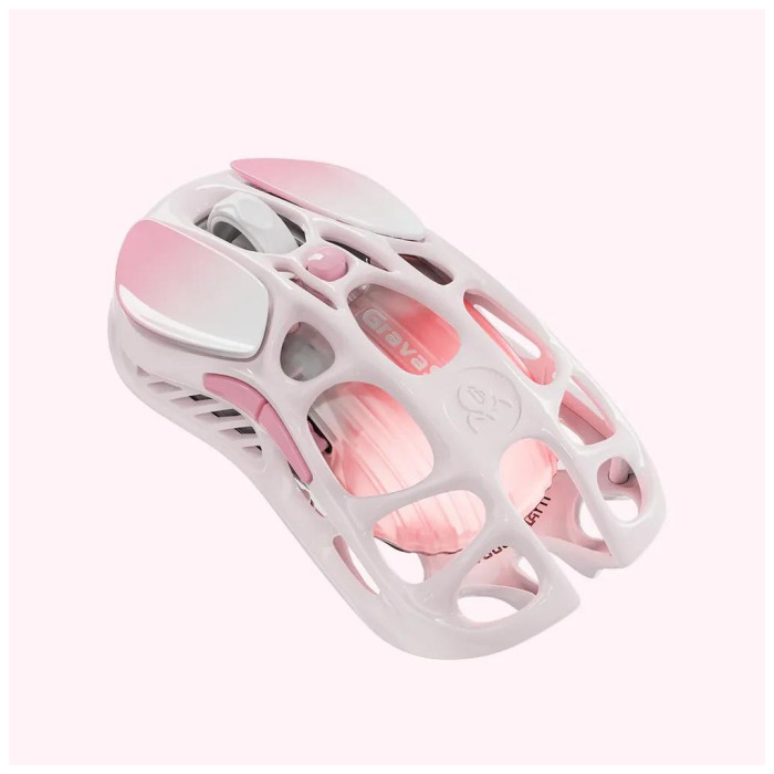 Мишка GravaStar Mercury M1 Pro Wireless/Bluetoot/USB Sakura Pink (GRAVASTARM1PRO_PNK)