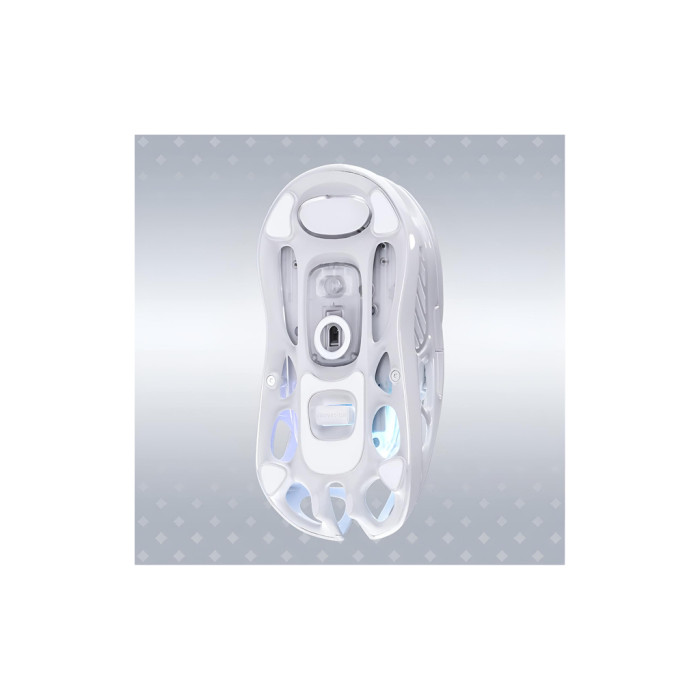 Мишка GravaStar Mercury M2 RGB Wireless/Bluetooth/USB Opaline White (GRAVASTARM2_WHT)