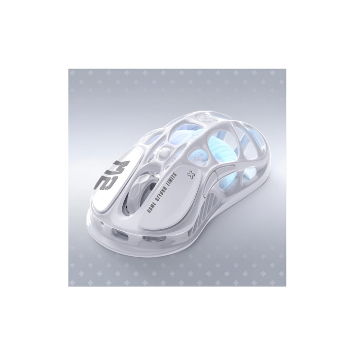 Мишка GravaStar Mercury M2 RGB Wireless/Bluetooth/USB Opaline White (GRAVASTARM2_WHT)