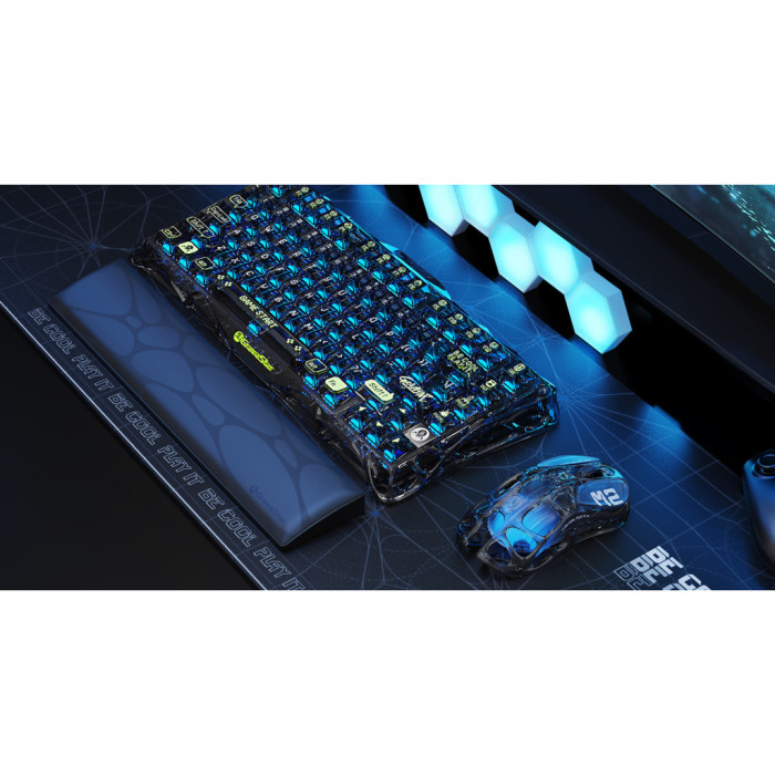 Мишка GravaStar Mercury M2 Transparent Black (GRAVASTARM2_XTAL_BLK)