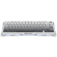 Клавіатура GravaStar Mercury K1 TKL Wireless/Bluetooth/USB UA White (GSK1_GWHT)