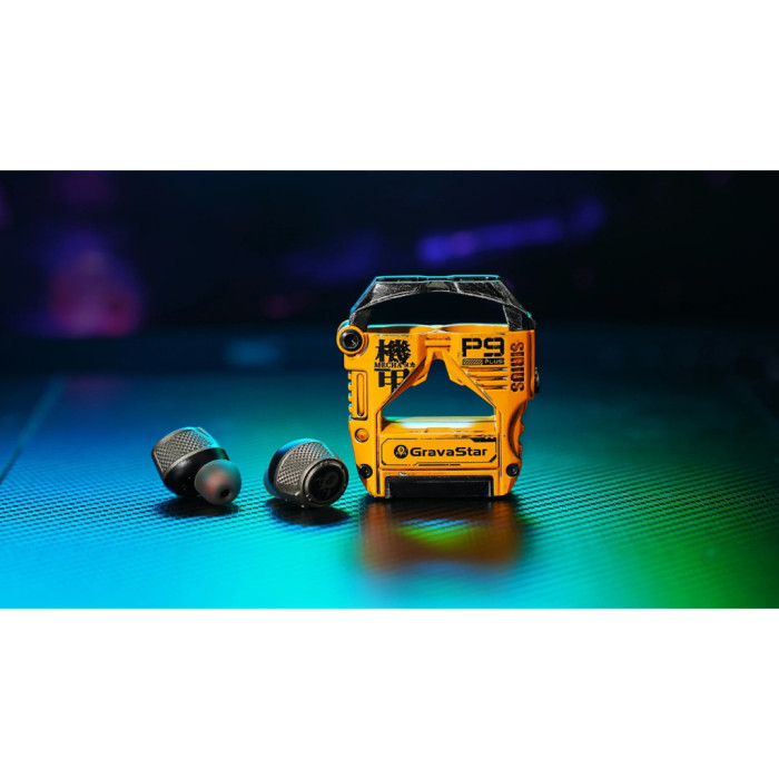 Навушники GravaStar Sirius P9 Plus War Damaged Yellow (GSP9PLUS_YLW)