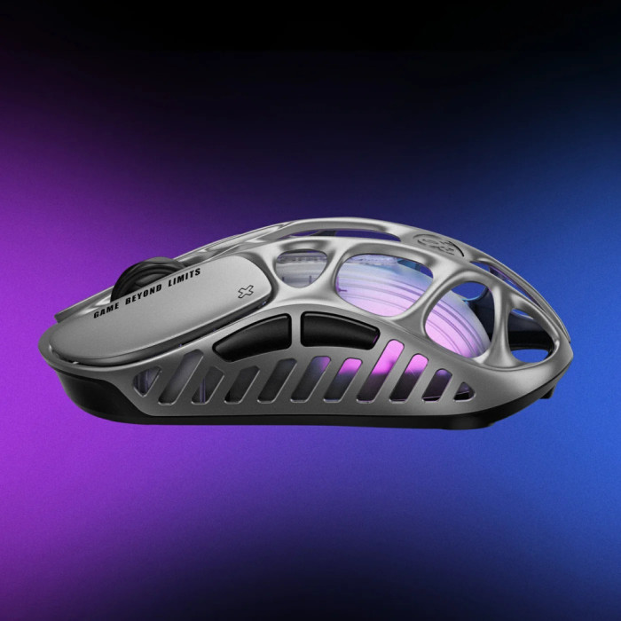 Мишка GravaStar Mercury X Wireless/Bluetooth/USB Grey (GSX_GRY)