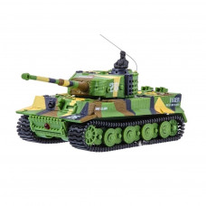 Радіокерована іграшка Great Wall Toys Танк мікро р / у 1:72 Tiger зі звуком (хакі зелений) (GWT2117-1)