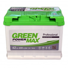 Акумулятор автомобільний GREEN POWER MAX 62Аh (000022373)