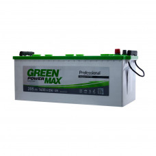 Акумулятор автомобільний GREEN POWER MAX 205Ah збоку (+/-) (000022375)