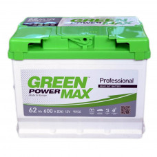 Акумулятор автомобільний GREEN POWER MAX 62Аh (000022380)