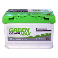 Акумулятор автомобільний GREEN POWER MAX 78Ah Ев (-/+) (780EN) (22372)