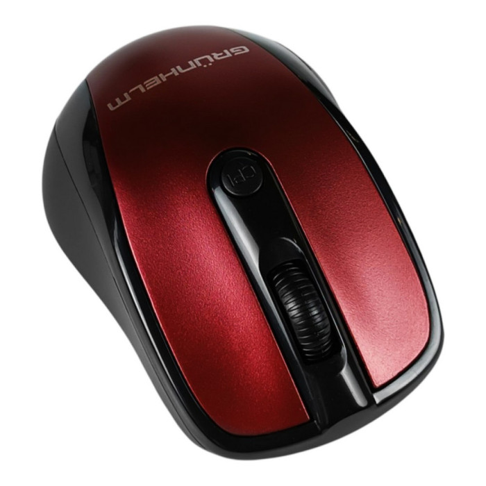 Мишка Grunhelm M-510WL Wireless Black/Red (126870)