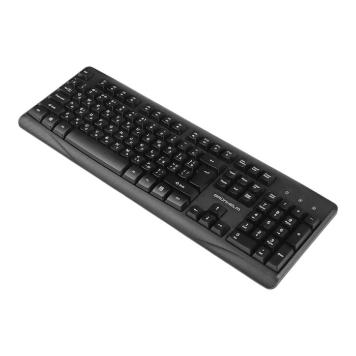 Комплект Grunhelm KBM-4810WL Wireless UA Black (126877)