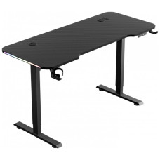 Комп'ютерний стіл GT Racer TY-1611 Black (TY-1611 (160x60x72-117) Black)