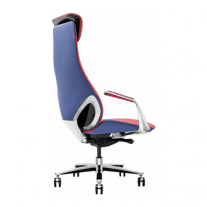 Офісне крісло GT Racer X-808 Red/Blue (X-808 Red/Blue (ZP-02, ZP-09))
