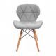 Кухонний стілець GT Racer X-D28 Plus Fabric Light Gray