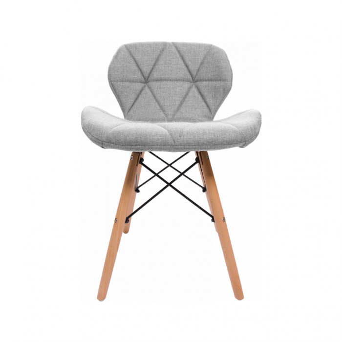 Кухонний стілець GT Racer X-D28 Plus Fabric Light Gray