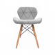 Кухонний стілець GT Racer X-D28 Plus Fabric Light Gray