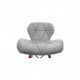 Кухонний стілець GT Racer X-D28 Plus Fabric Light Gray