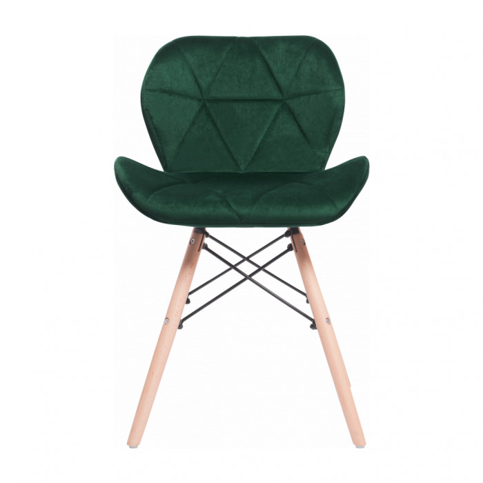 Кухонний стілець GT Racer X-D28 Plus Velvet Dark Green