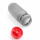 Фляга велосипедна GUB 650ml MAX Smart valve Grey/Green (BOC-015)