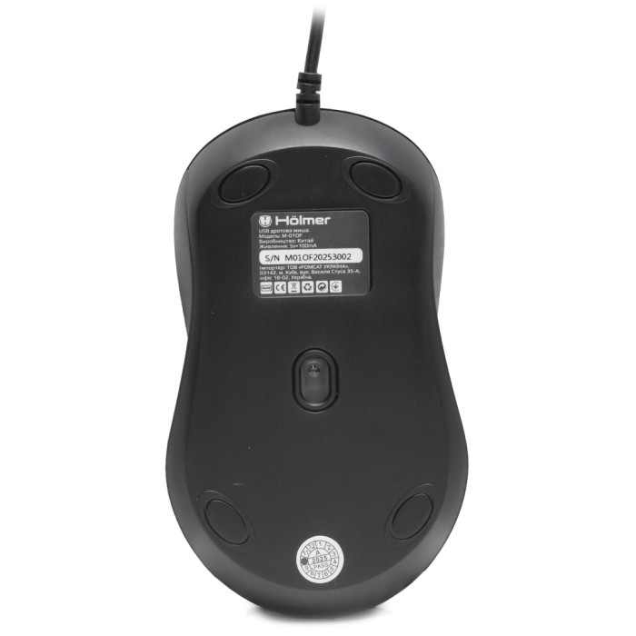 Мишка Hölmer M-01OF USB Black (M-01OF)