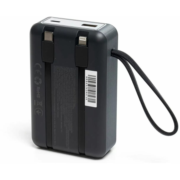 Батарея універсальна Hölmer NRG-03 Hippo 20000mAh 65W Black (NRG-03 Hippo)