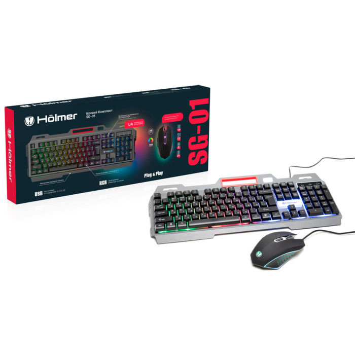 Комплект Hölmer SG-01 USB UA Black (SG-01)