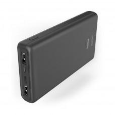 Батарея універсальна Hama ALU15HD 15000mAh Input:Micro-USB/Type-C, Output:Type-C(3A),2*USB-A(2,4A), Anthracit (00201655)