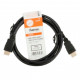 Кабель мультимедійний HDMI to HDMI 1.5m Black Ethernet Gold Hama (00205002)
