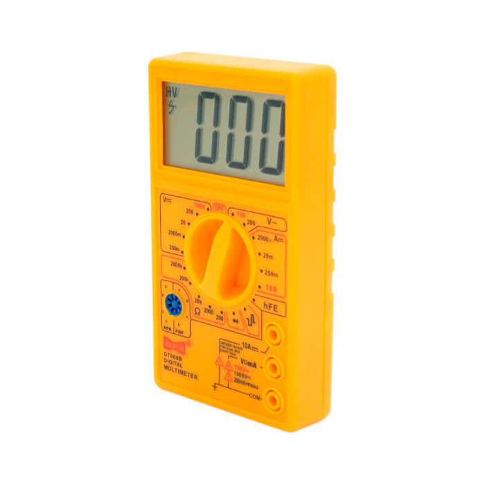 Цифровий мультиметр HAOYUE DT-860B, щупи, Box (HAOYUE DT-860B)