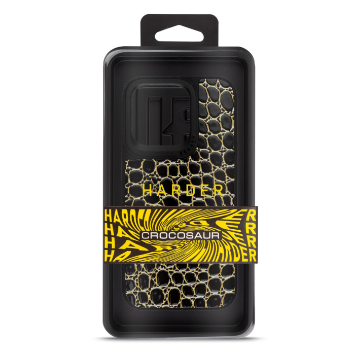 Чохол до мобільного телефона Harder Crocosaur Apple iPhone 15 Pro Black (ARM76701)