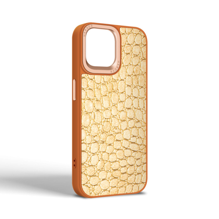 Чохол до мобільного телефона Harder Crocosaur Apple iPhone 14 Beige (ARM76715)