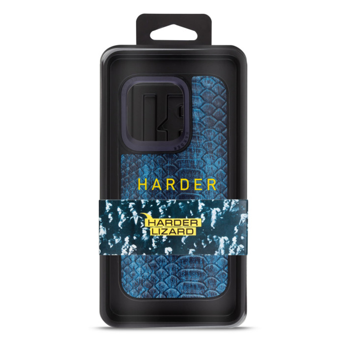 Чохол до мобільного телефона Harder Lizard Apple iPhone 14 Pro Blue (ARM76879)