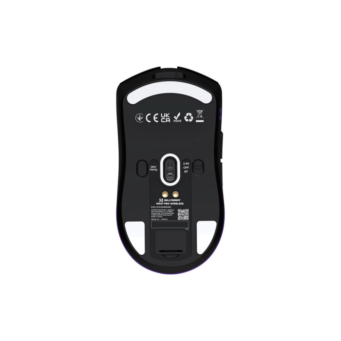Мишка Hator Hellyberry HM47 Pro RGB Wireless/Bluetooth/USB Black/Violet (HM47PRO_black_violet)