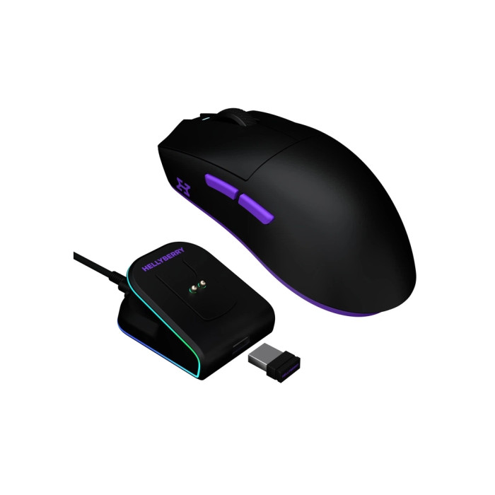 Мишка Hator Hellyberry HM47 Wireless Black/Violet (HM47_black_violet)