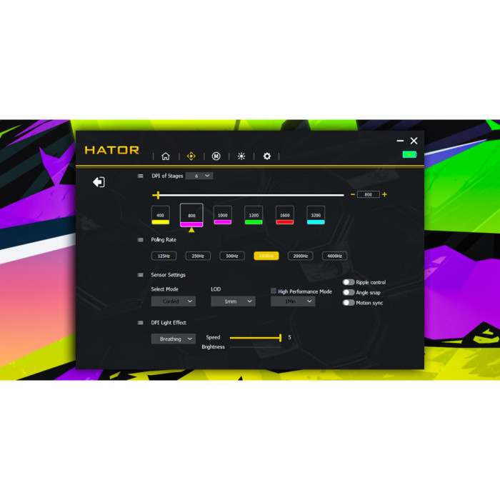 Мишка Hator Pulsar 3 Ultra 4K Wireless Black (HTM680)