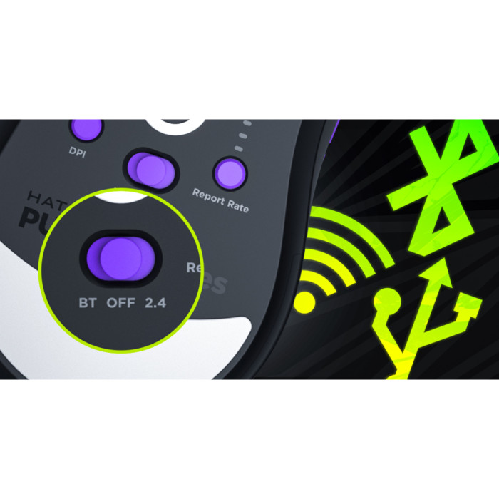 Мишка Hator Pulsar 3 Ultra 4K Wireless Black (HTM680)