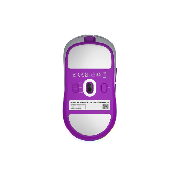Мишка Hator Quasar 3 Ultra 8K Wireless White (HTM771)