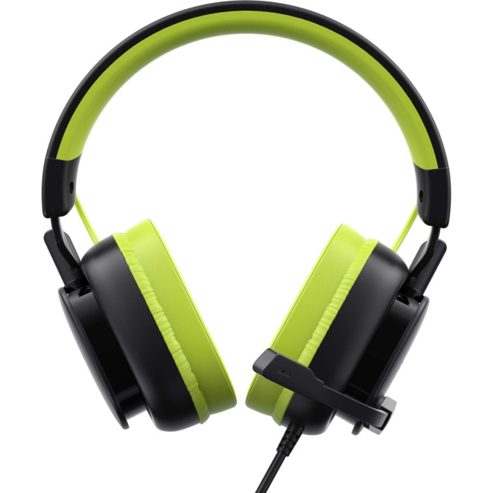 Навушники Havit H2048U USB 7.1 Black/Green (6939119034078)