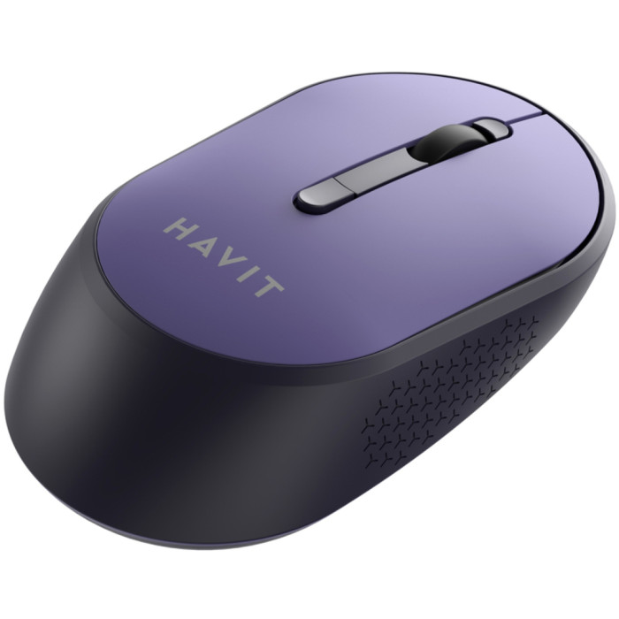 Мишка Havit HV-MS78GT Wireless Black-Purple (6939119041229)