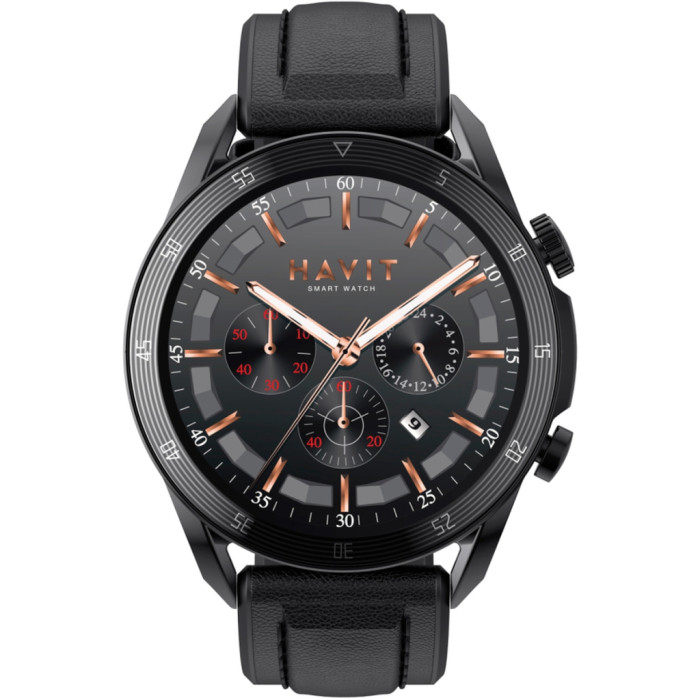 Смарт-годинник Havit HV-M9030 PRO IP68 Bluetooth Call Black (HV-M9030 PRO Black)