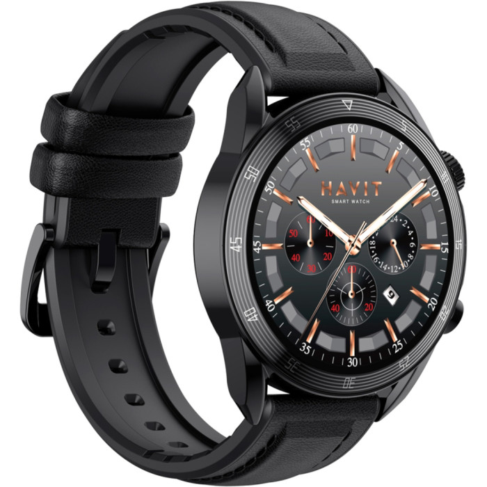 Смарт-годинник Havit HV-M9030 PRO IP68 Bluetooth Call Black (HV-M9030 PRO Black)