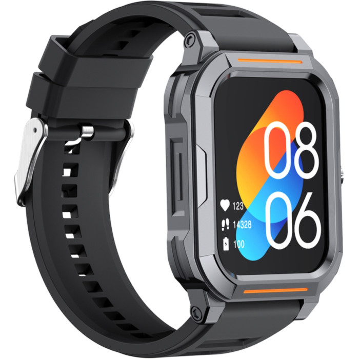 Смарт-годинник Havit HV-M9040S IP67 Bluetooth Call Black (HV-M9040S Black)