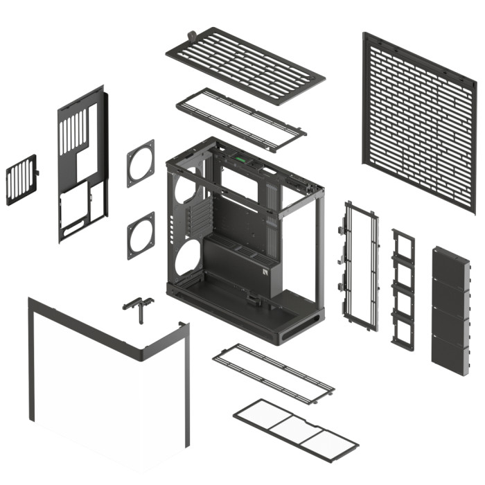 Корпус для ПК HAVN HS 420 Base Edition Black (HVN-CA-HS420-06)
