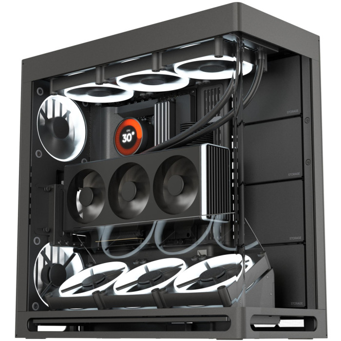 Корпус для ПК HAVN HS 420 VGPU Edition Black (HVN-CA-HS420-08)